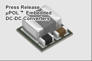 TDK超小型負(fù)載點μPOL DC-DC轉(zhuǎn)換器 TDK超小型負(fù)載點μPOL DC-DC轉(zhuǎn)換器