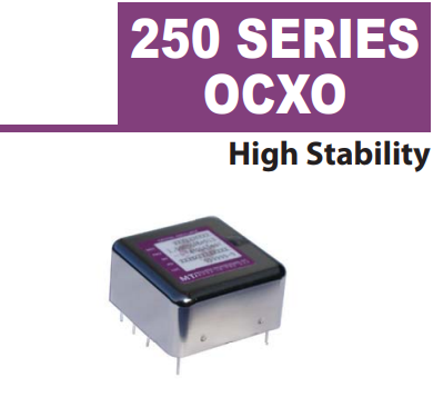 MTI-Milliren 250系列OCXO:高性能頻率控制解決方案 MTI-Milliren 250系列OCXO:高性能頻率控制解決方案